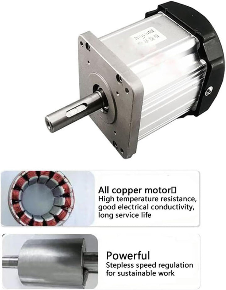 Toplionace 220V Bürstenloser Gleichstrom Servomotor Satz mit Controller für Holzbearbeitung Drehmasc