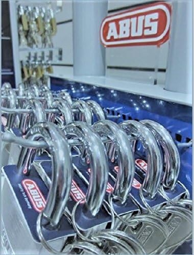 ABUS 54TI/50 54 Lock Tag Vorhängeschloss Vorhangschloss, silber 50 mm Standardbügel, 50 mm Standardb