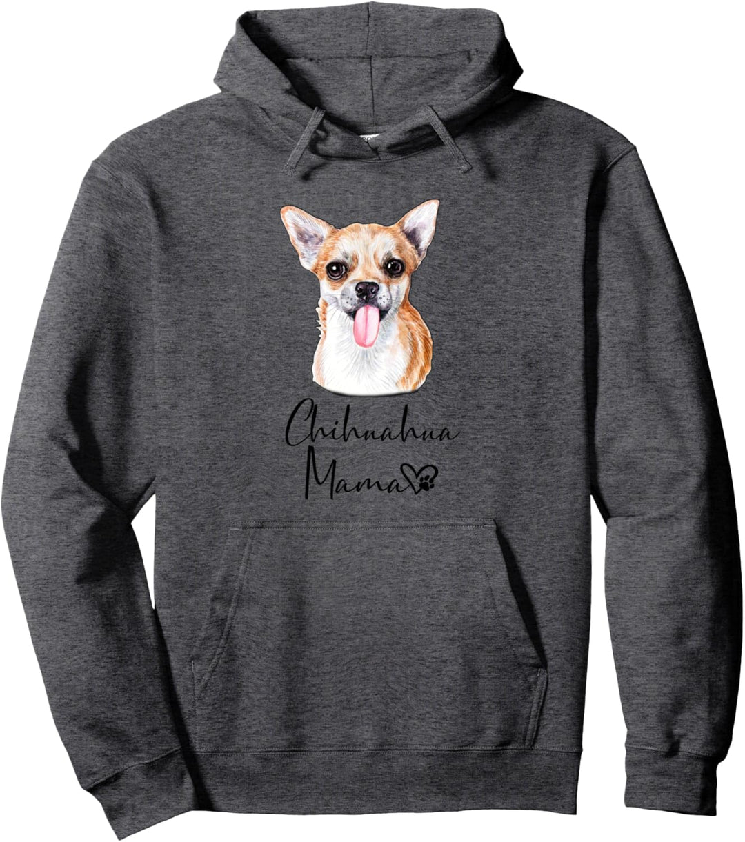 Chihuahua Mama Hundemama Hund Mama Frauchen Geschenk Pullover Hoodie