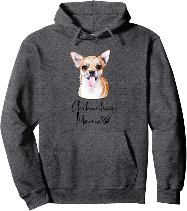 Chihuahua Mama Hundemama Hund Mama Frauchen Geschenk Pullover Hoodie