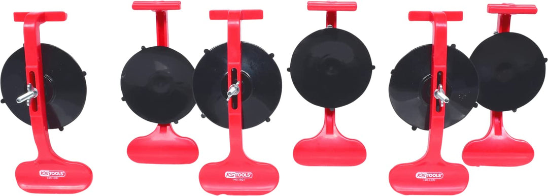 KS Tools 140.1020 Zierleisten-Montagesauger-Satz, 6-tlg., Ø 85mm