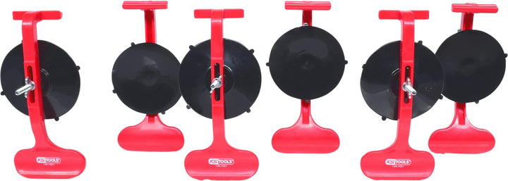 KS Tools 140.1020 Zierleisten-Montagesauger-Satz, 6-tlg., Ø 85mm