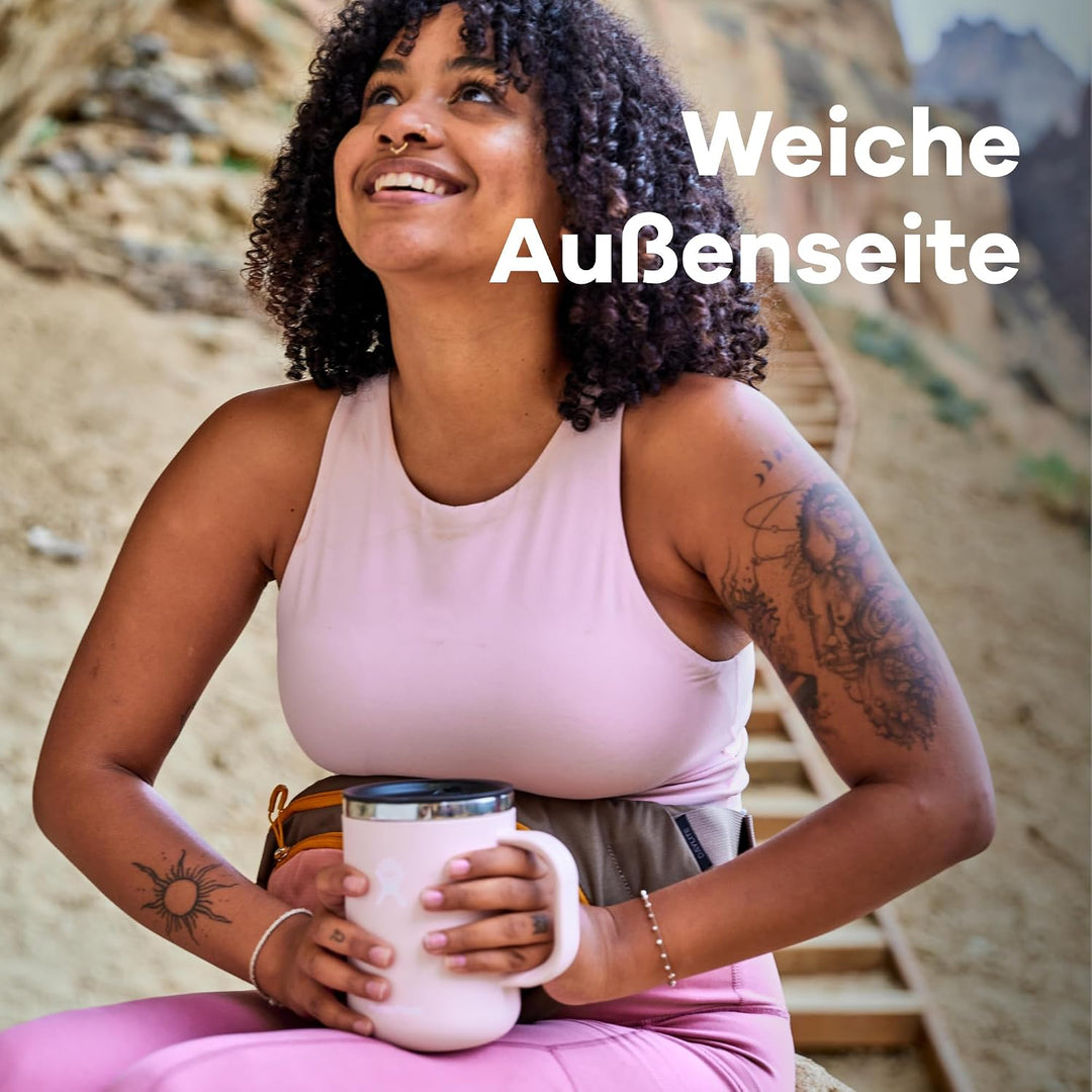 HYDRO FLASK - Kaffeebecher 354ml (12 oz) - Vakuumisolierter Thermobecher aus Edelstahl - Isolierbech