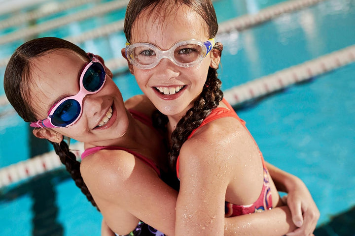 Speedo Unisex Kinder Biofuse 2.0 Schwimmbrille Einheitsgrösse Flamingo Rosa/Electric Rosa/Blau, Einh