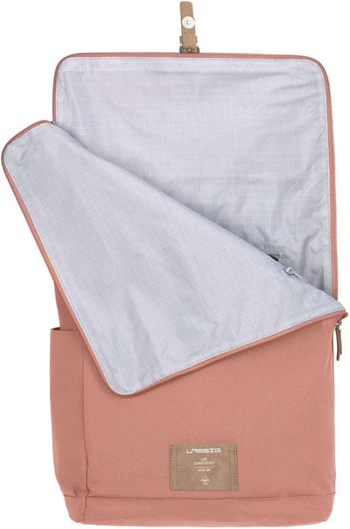 LÄSSIG Wickeltasche, Wickelunterlage, Kinderwagenbefestigung, Flaschenhalter nachhaltig produziert/G