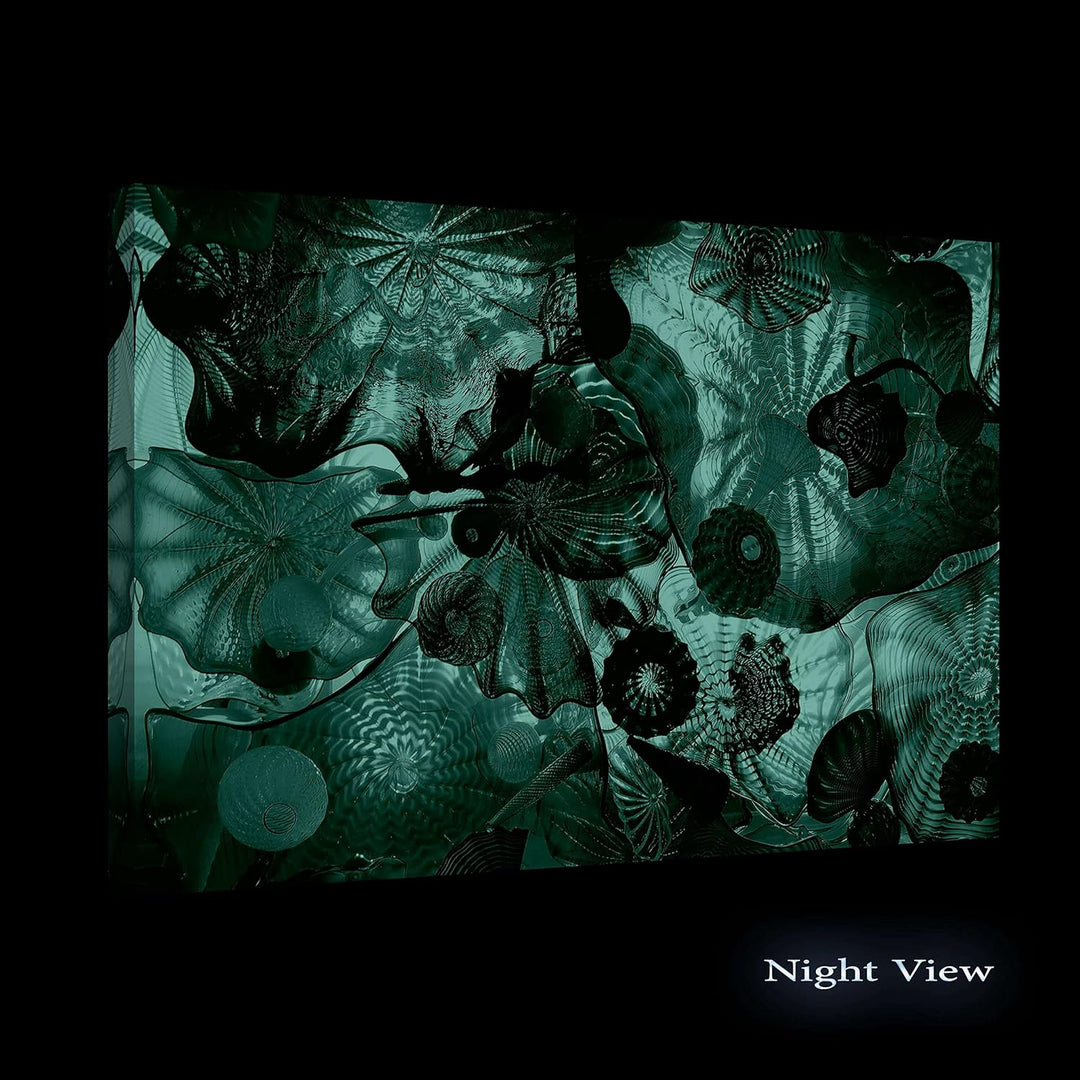Startonight Bilder Hypnotische Empfindung, Leinwandbilder Moderne Kunst, Abstrakte Wanddeko Kunstdru