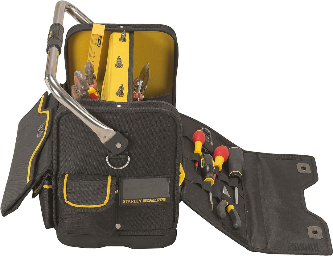 Stanley FatMax Installateur-Werkzeugtasche (52x28x31cm, doppelseitige Öffnungsmöglichkeit, ergonomis