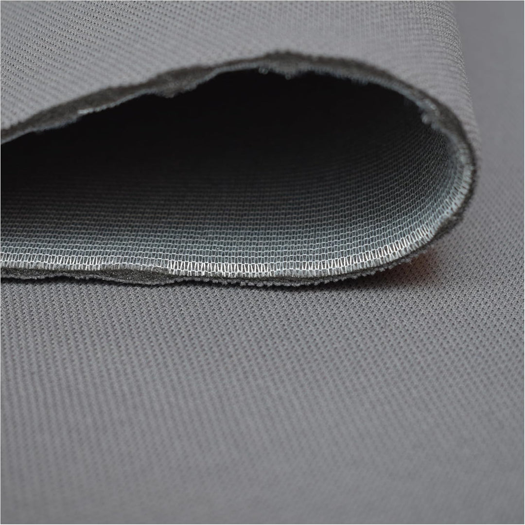 Autohimmelstoff Himmelstoff Dachhimmel Himmel mit 3mm Schaum und Netz Meterware (CP-003-Grey-3mm) |