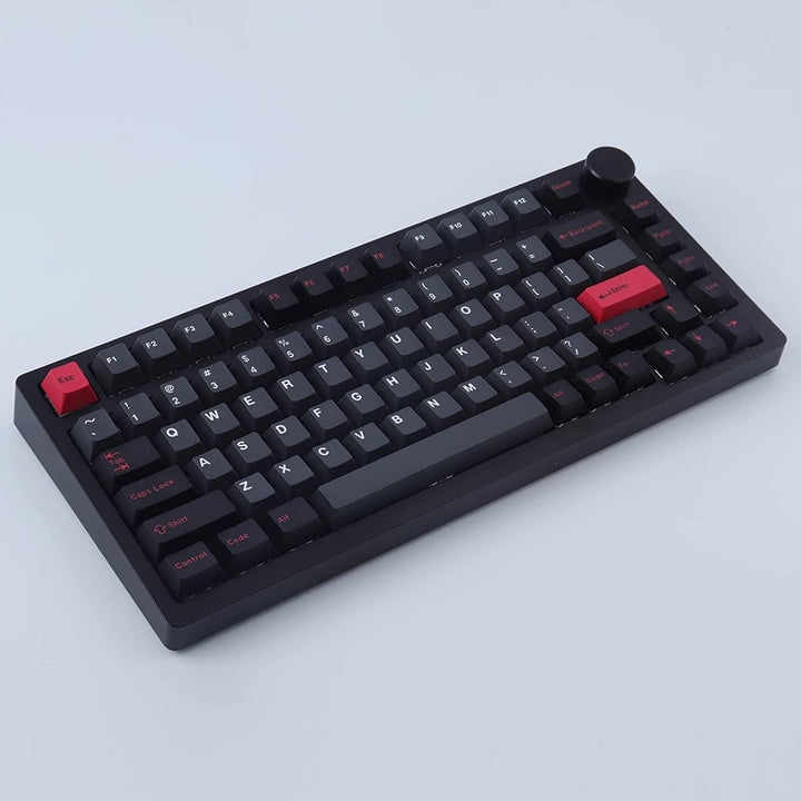 JakeTsai Keycaps, 172 Keys Cherry Profile Double Shot Keycaps Set with 2.75u, 3u, 6.25u and 7u Space