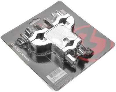 Gibraltar Zubehör Rack Multiklammer 3-fach (1 Stück), für Durchmesser 1/2 - 1", SC-4429, SC-4429