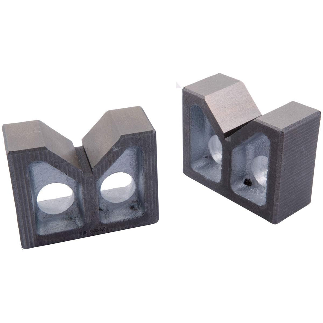 hhip Gusseisen V-Block Sets (verschiedene Grössen), 2 x 1-3/8 x 7/8" Size, 1-5/8" V Width, 1 2 x 1-3