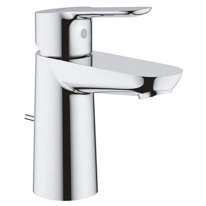 GROHE BauEdge | Badarmaturen - Einhand-Waschtischbatterie, DN 15 S-Size | Einlochmontage | chrom | 2