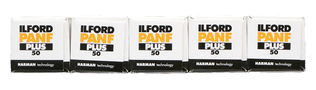 Ilford PAN F Plus - Schwarz-Weiss-Negativfilm - 120 (6 cm) - ISO 50 (1706594)