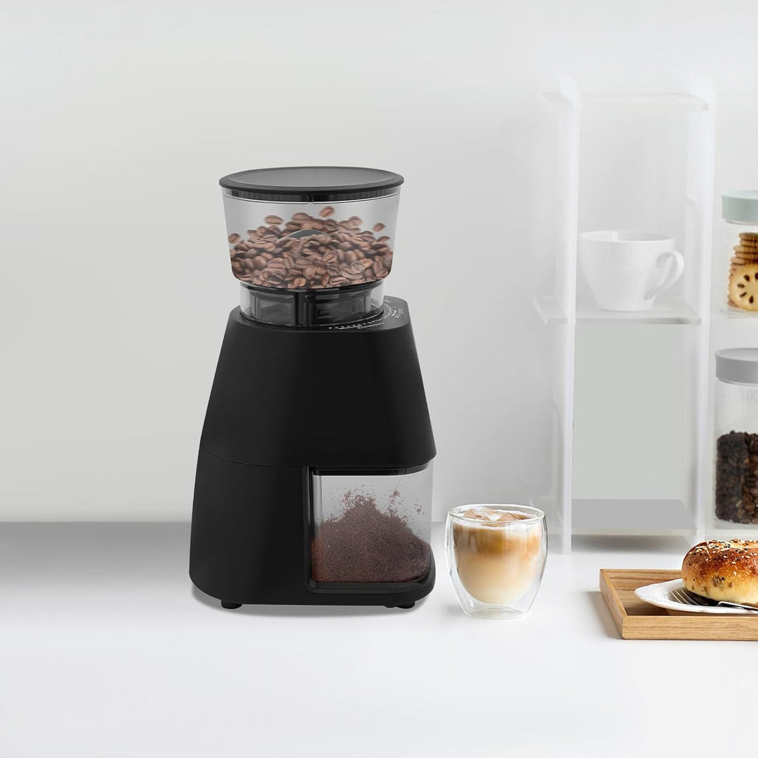 Kaffeemühle Mit 1,57 Zoll Kegelmahlwerk Elektrische Mühle Für Feines Und Grobes Kaffeepulver Mit Dig