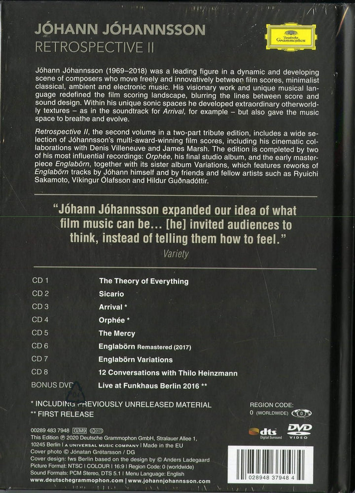 Retrospective II, Audio-CD