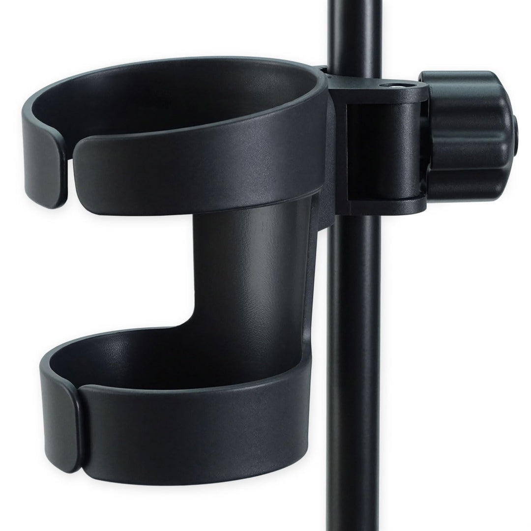 keepdrum DH01 Universal Getränkehalter für Stative bis 7cm Durchmesser, bis 7cm Durchmesser