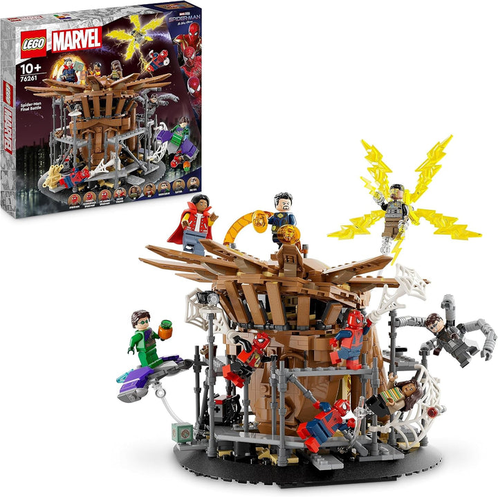 LEGO 76261 Marvel Spider-Mans grosser Showdown, Spider-Man & 75362 Star Wars Ahsoka Tanos T-6 Jedi S