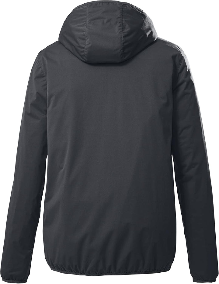 Killtec Herren Kos 60 Mn Jckt 2-Lagen Fuktionsjacke/Outdoorjacke mit Kapuze, packbar M Schwarz, M Sc