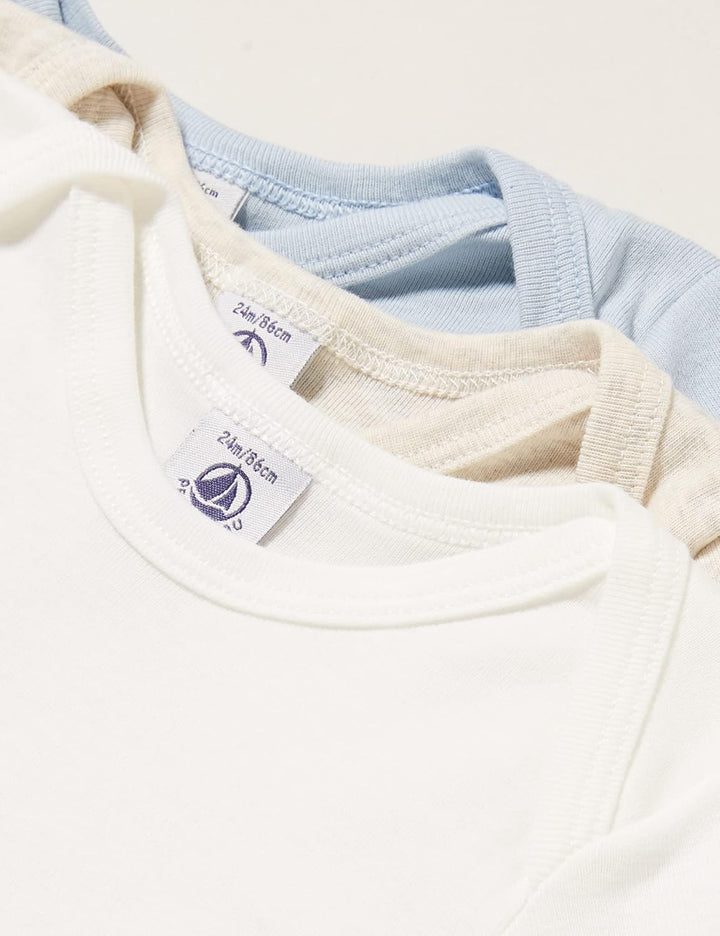 Petit Bateau Baby-Jungen Gestreifter Body mit Langen Ärmeln 18 Monate Variante 1, 18 Monate Variante