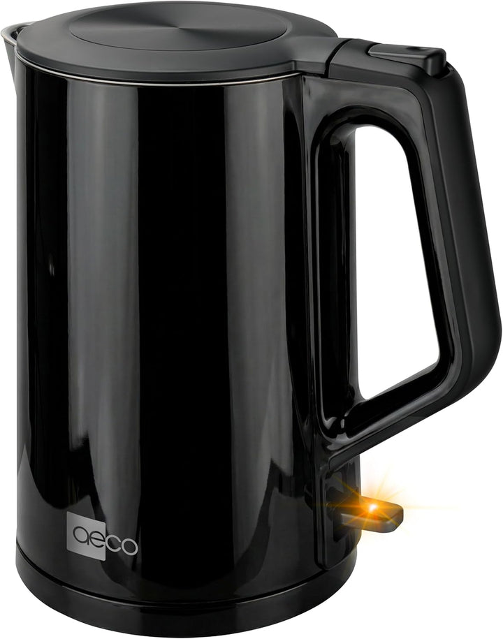 aeco AQA PRO elektrischer Wasserkocher Edelstahl Tee-Kocher Teebereiter electric kettle tea-maker bo