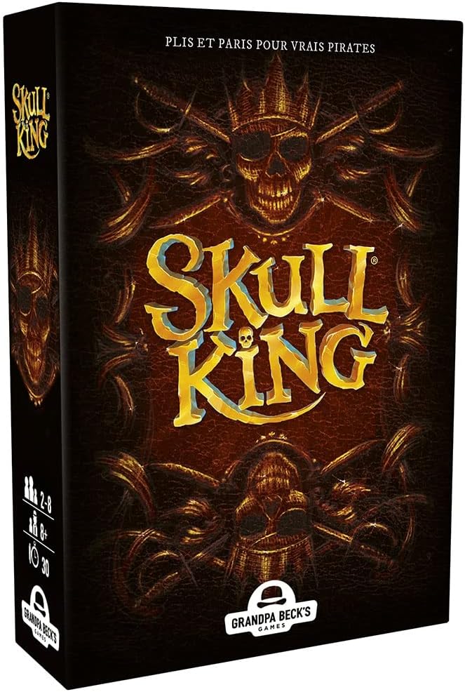 Set Totenkopf King + Prophezeie Französische Version + 1 Flaschenöffner Blumie (Skull King + Prophee