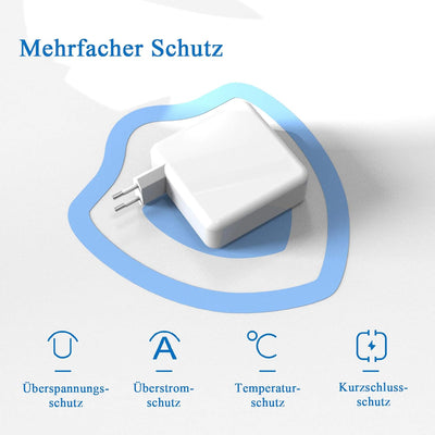 96W Mac Book Pro Ladegerät Schnellladegerät Netzteil USB C Ladegerät für MacBook Pro/Air 13 14 15 16