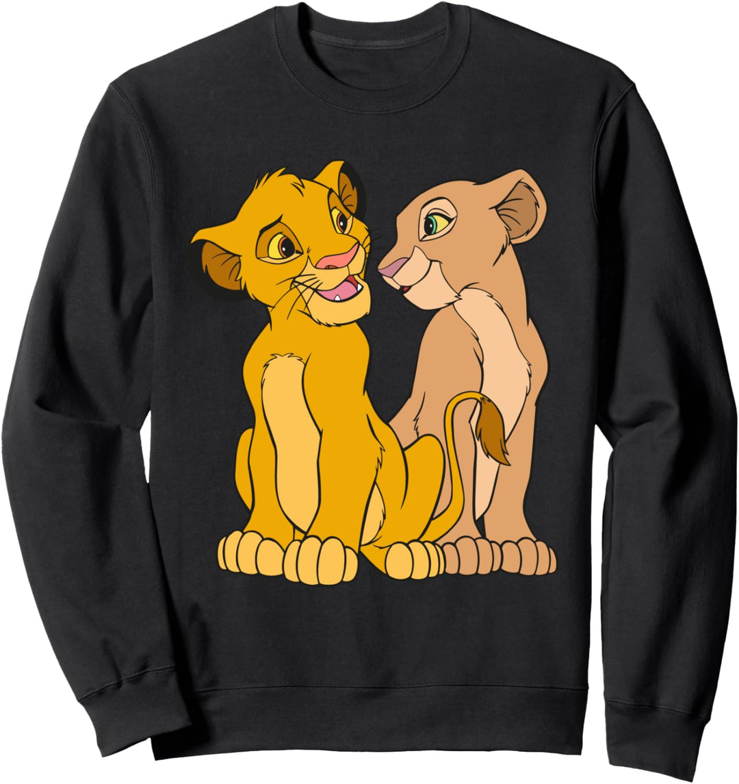 Disney The Lion King Young Simba and Nala Together Sweatshirt