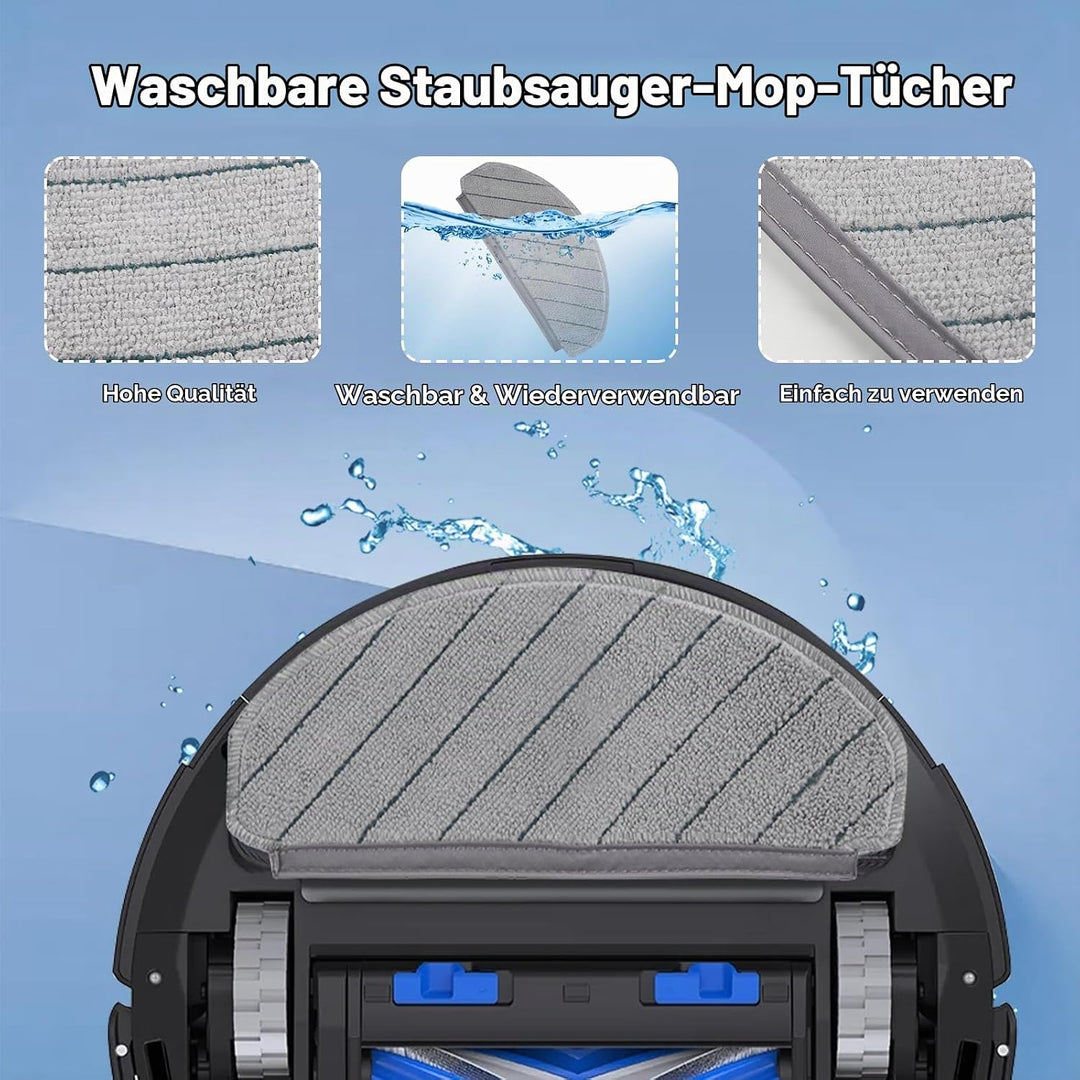 N20 Zubehör Ersatz Kompatibel für ECOVACS DEEBOT N20, N20 Plus, N20 Pro Plus Saugroboter, 1 Hauptbür