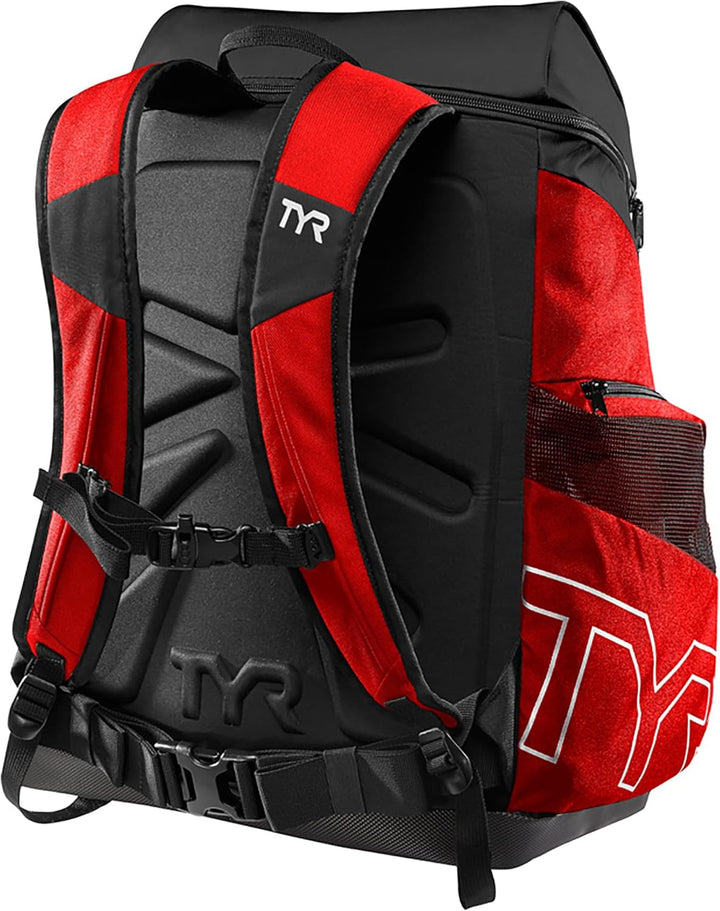 TYR Unisex Alliance Backpack Rucksäcke (1er Pack), Marineblau / Rot