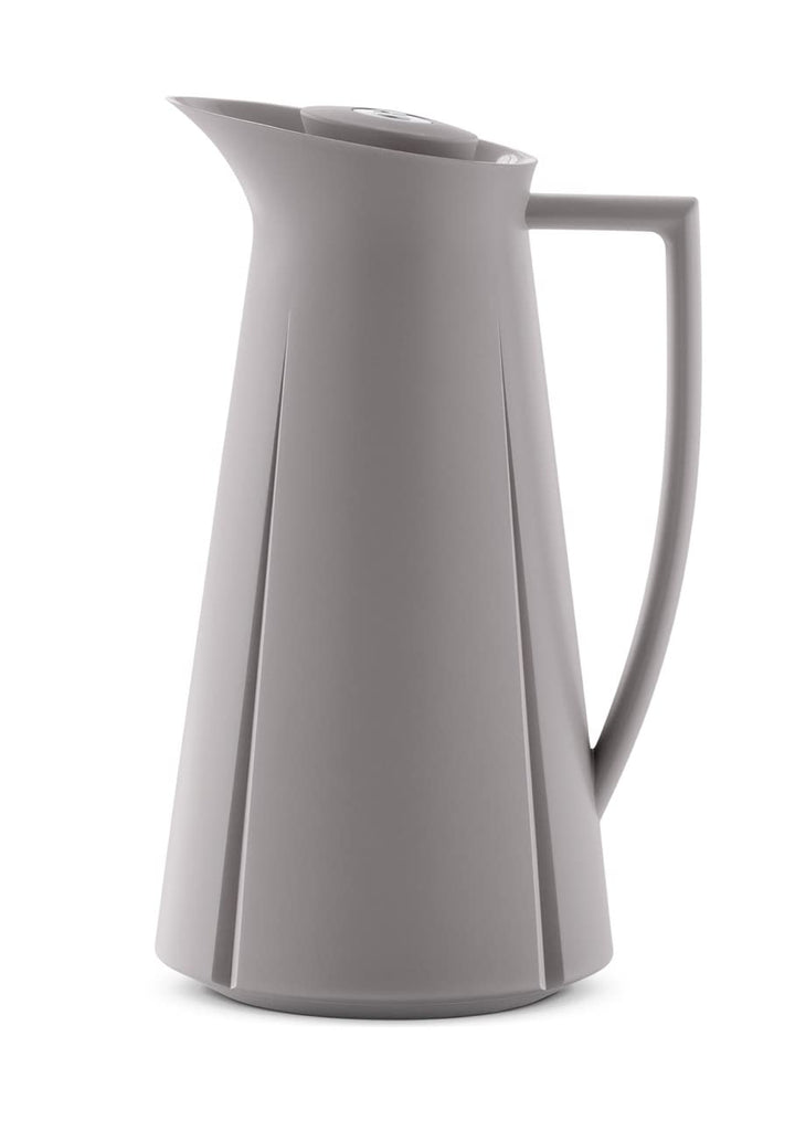 Rosendahl Isolierkanne 1,0 l Grand Cru klassisch Tastenfunktion, grau matt