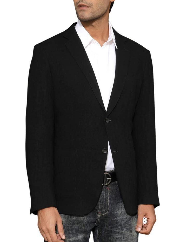 PJ PAUL JONES Herren Casual Slim Fit Leinen Jacke Leichtgewicht 2 Knopf Blazer Sporty Slim fit Leisu