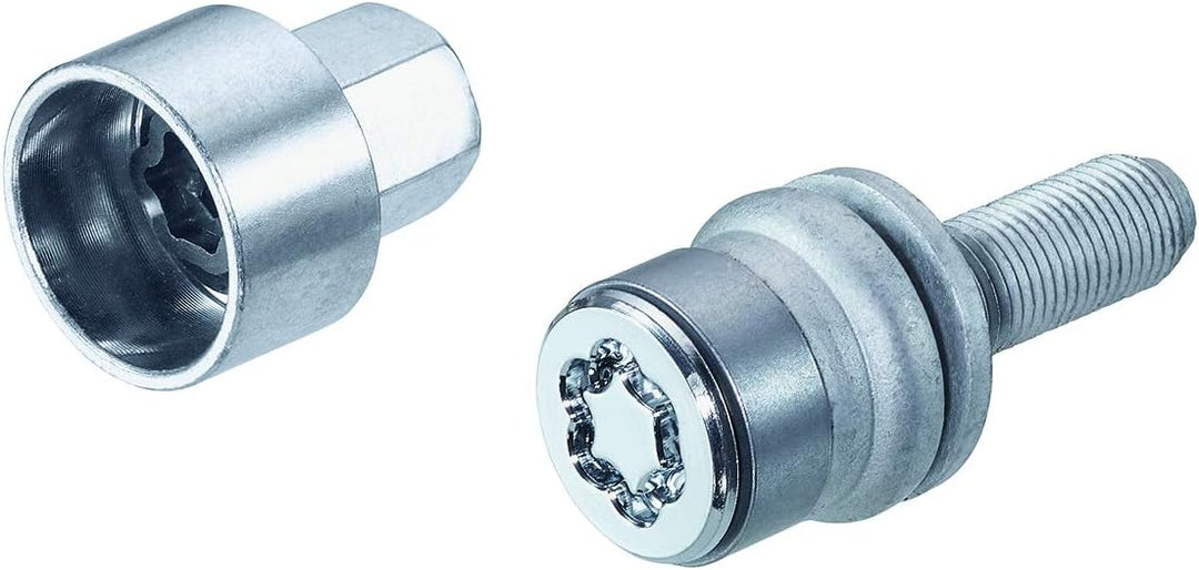 26002SL Radsicherungsbolzen SL (Ultra High Security) M12x1.25, Flachsitz, Schaftlänge 34,5mm, Gesamt