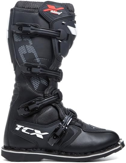 TCX Herren X-Blast Motorradstiefel 38 EU Schwarz, 38 EU Schwarz