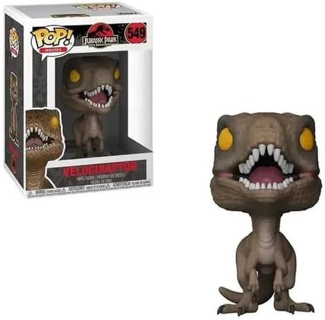 Funko Pop! Movies: Jurassic Park - Velociraptor - Vinyl-Sammelfigur - Geschenkidee - Offizielle Hand
