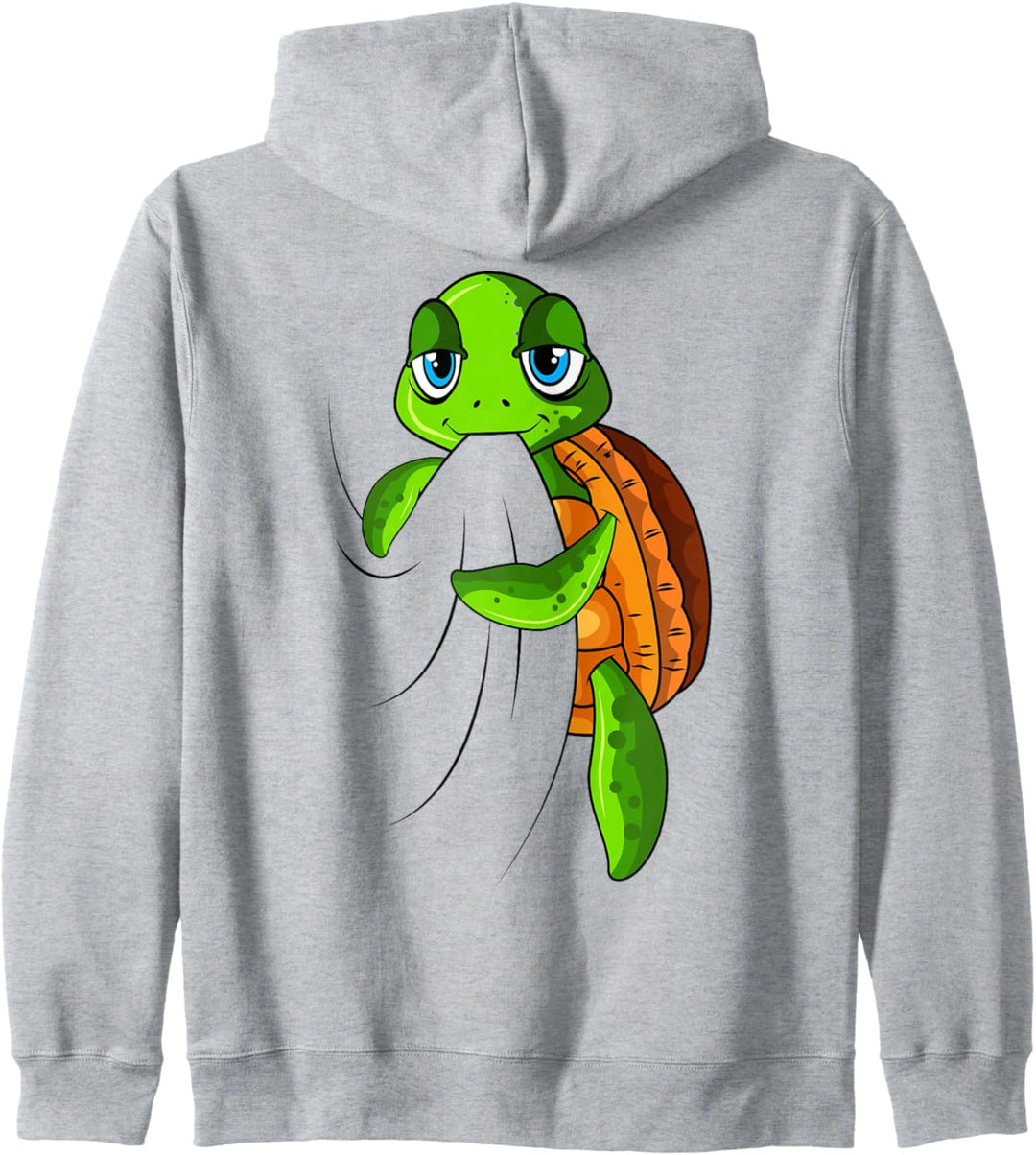 Schildkröten Kinder Mädchen Jungen Damen Schildkröte Kapuzenjacke
