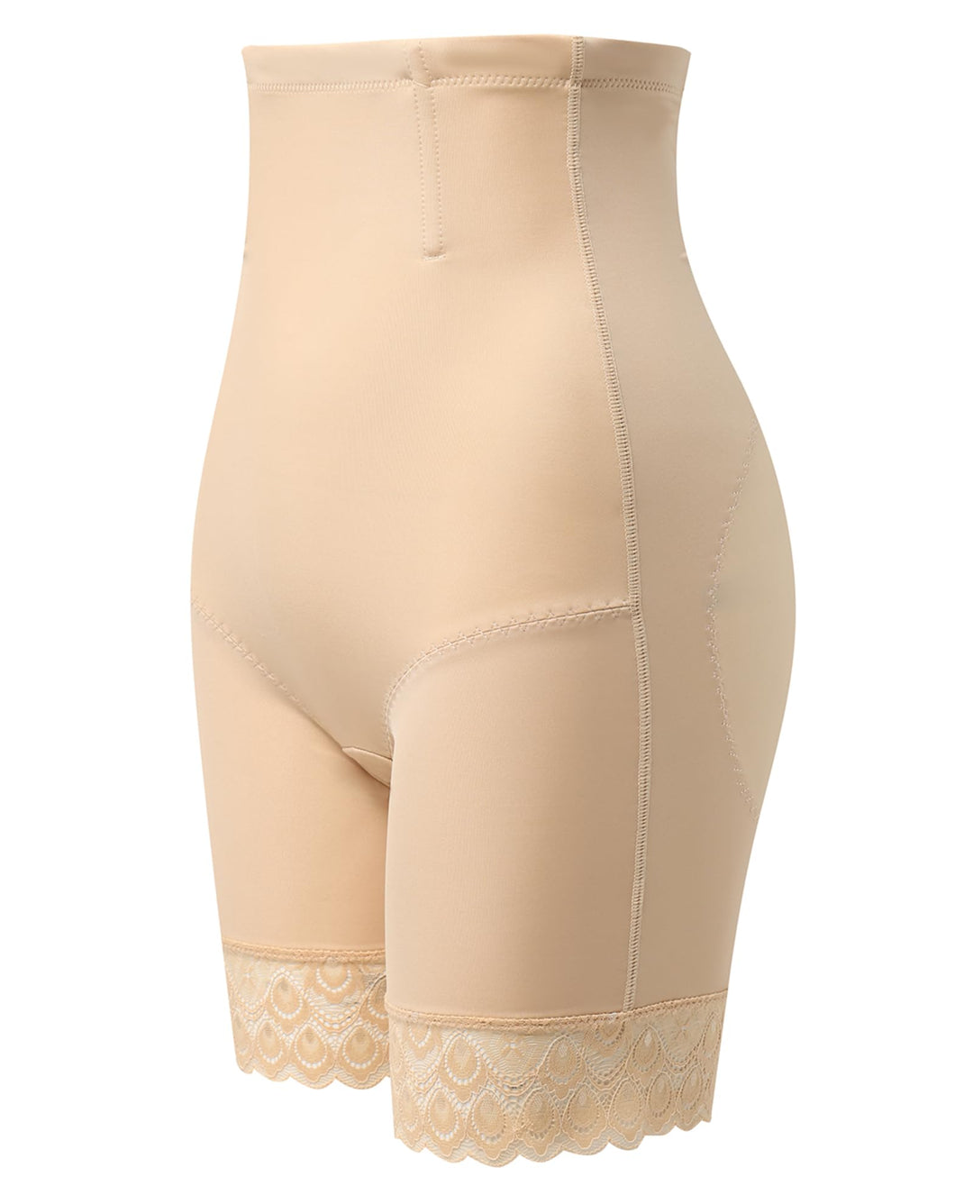 YARRCO Bauchweg Unterhose Damen Shapewear Spitze Miederhose Figurformende Unterwäsche Hohe Taille Mi