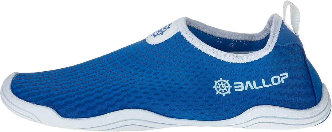 Ballop Voyager Barfussschuh, 45.5/46 EU Blau Blue, 45.5/46 EU Blau Blue
