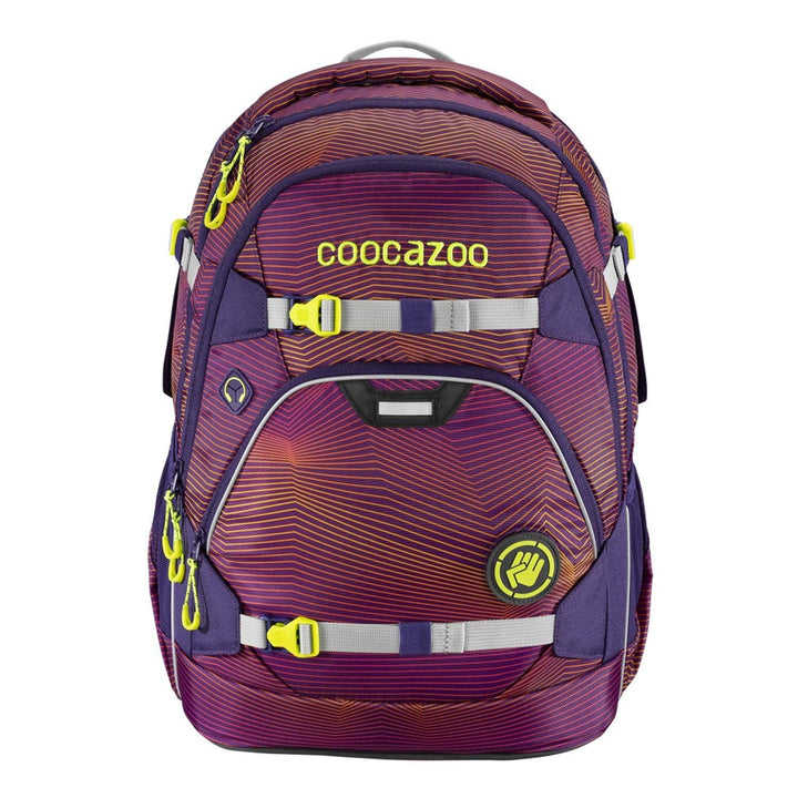 coocazoo Schulrucksack ScaleRale OceanEmotion, ergonomischer Tornister, höhenverstellbar mit Brustgu