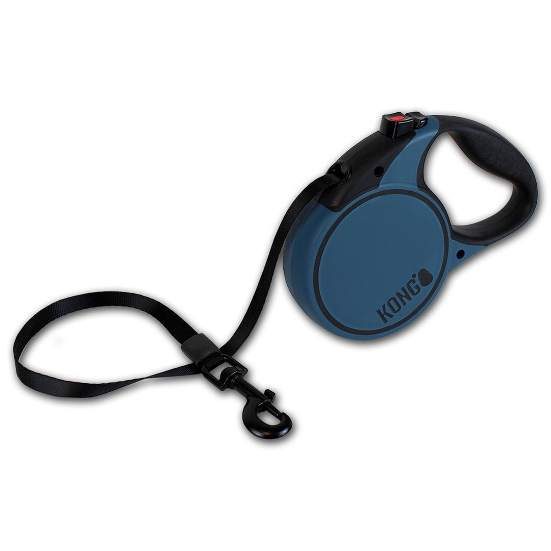 Kong Terrain Hundeleine, einziehbar Terrain L blau, Terrain L blau