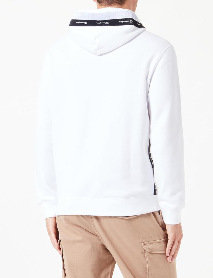 Champion Herren Legacy American Tape-Powerblend Fleece Kapuzenpullover XL Bianco, XL Bianco
