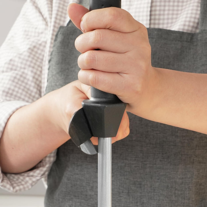 Sharpeak Gesamt 45 cm Stangen 30 cm Wetzstähle Wetzstab Messerschärfer Stab mit eingebauten Schärfwi