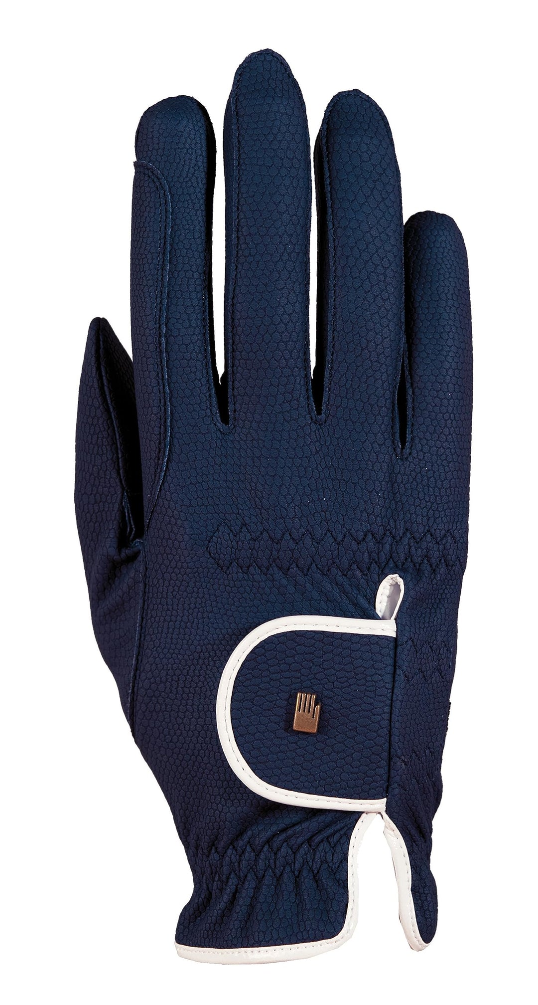 Roeckl Sports Reithandschuh LONA, Ladies Sommer Handschuh, 6 Farben, Grösse 6-8.5 6 Marine/Weiss, 6