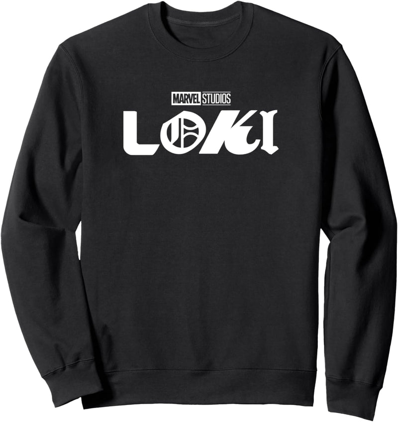 Marvel Loki White Logo Sweatshirt