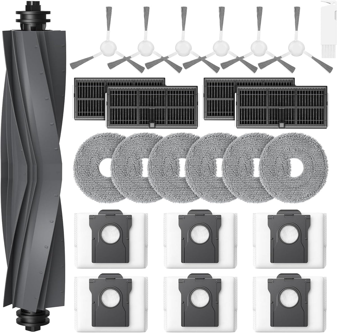 24 Stück Zubehör für Dreame L10s Ultra Gen 2 / L10s Pro Ultra Heat / L40 Ultra AE/ X30 Ultra/Mova E3