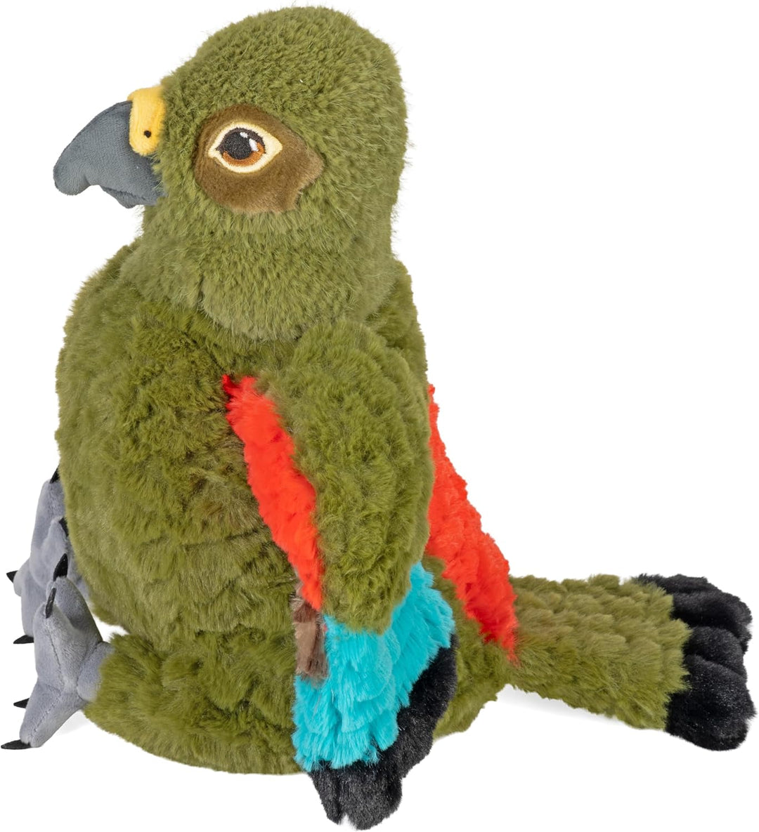 Wild Republic Artist Collection Eco Kea, Stofftier, 33 cm, Plüschtier, Füllung aus recycelten Wasser