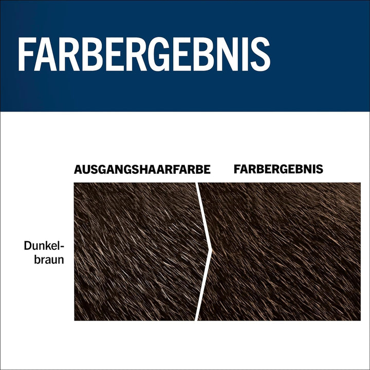 Schwarzkopf Men Perfect Bart-Coloration 80 Natur Schwarz-Braun Stufe 2 (4x 30 ml), Bartfärbemittel z