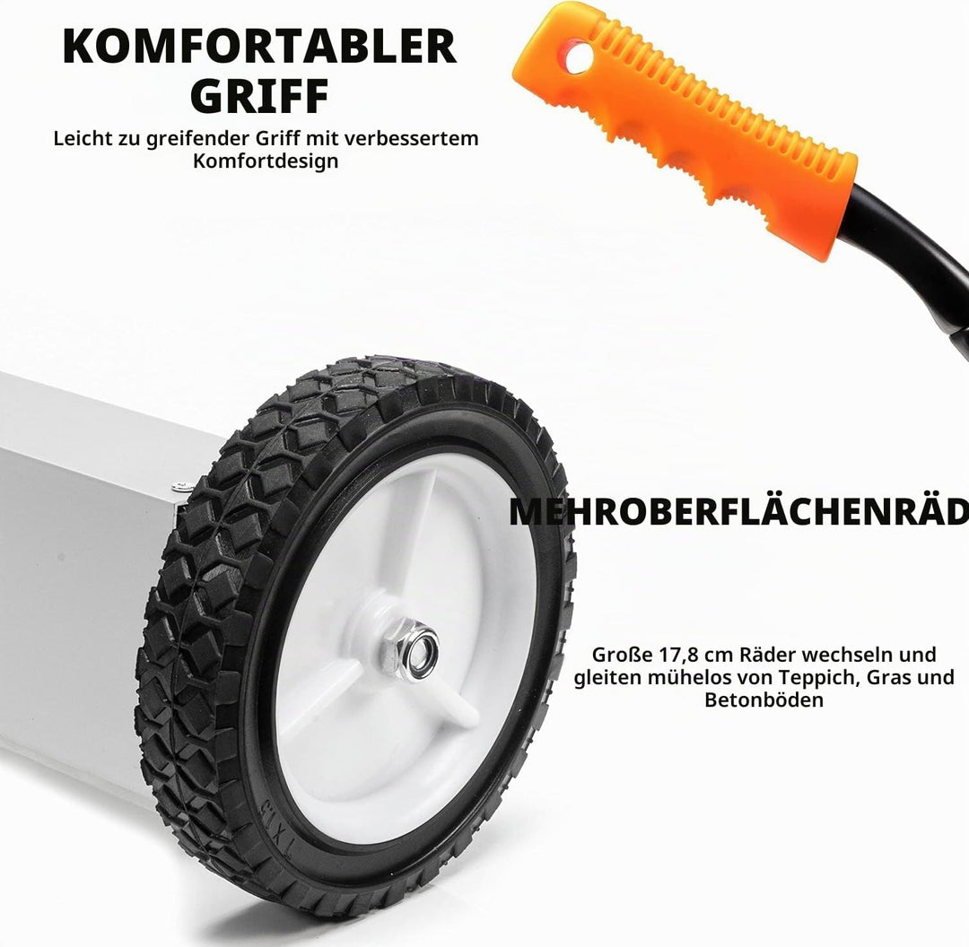 Neiko® Heavy Duty 61 cm Magnet Sweeper Metall Tonabnehmer Werkzeug mit Schnellspanner höhenverstellb