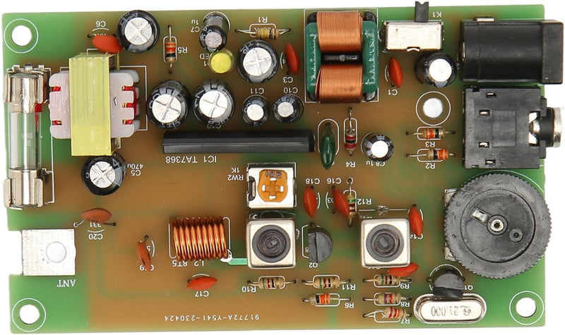 AM-Radiosenderplatine, DIY-Campus-Broadcast-Kit, Kurzwellen-Schallverstärkung mit Geringem Stromverb