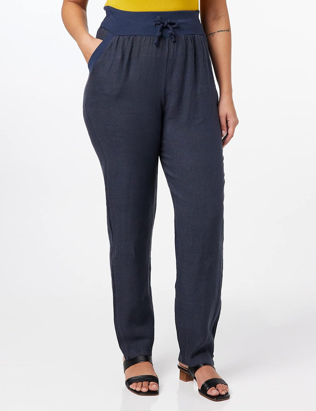 Damen Trlsc100806 Casual Pants, Marine, 38 EU(Herstellergrösse: 40)