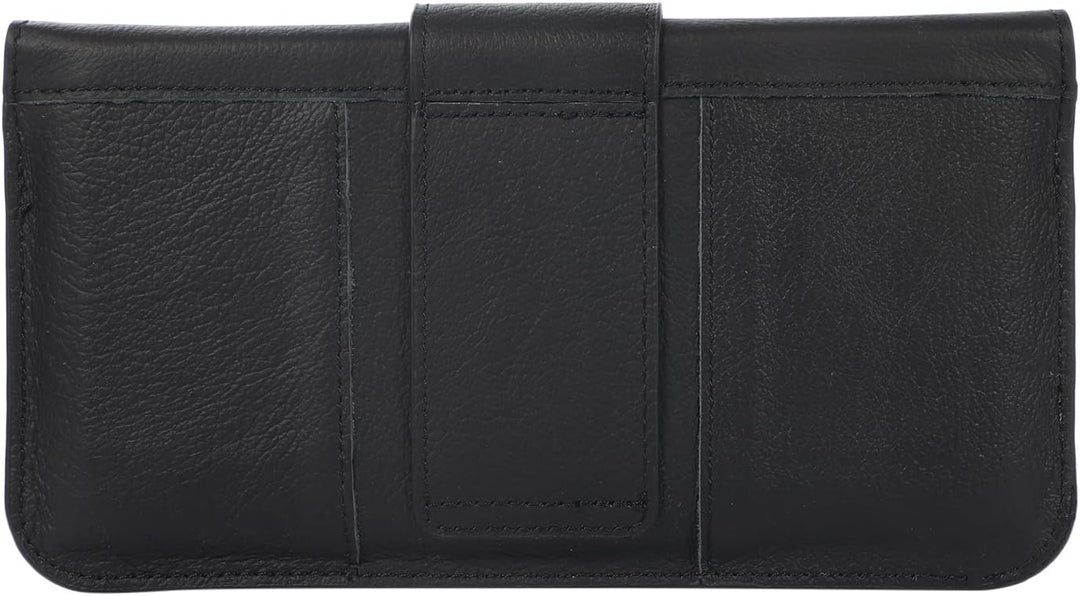 DYIGO Horizontale Gürteltasche aus echtem Leder für Herren, Kupplung für iPhone 13/14/15/16/17/Pro/P